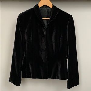 Vintage Black Gucci Velvet Blazer